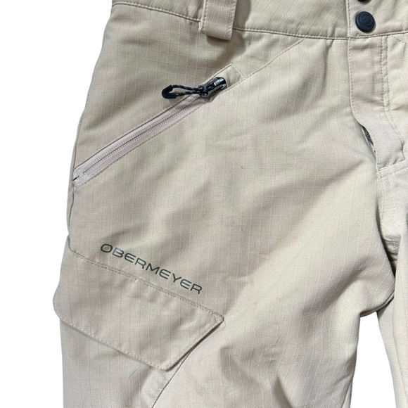 Obermeyer khaki snow ski pants - Picture 3 of 7